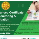 Advanced Certificate in Monitoring and Evaluation – 2024