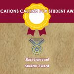 Applications for Most Improved Student Awards 2025
