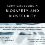 Certificate Course in Biosafety and Biosecurity