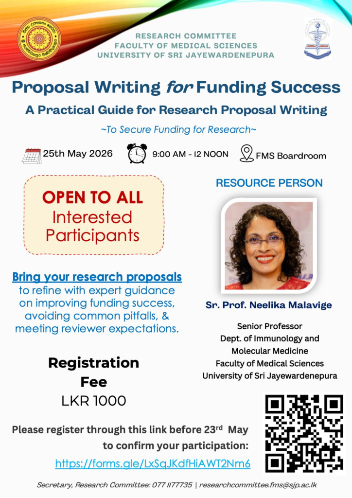 Writing Committee Research Committee – Workshops – Faculty of Medical Sciences
