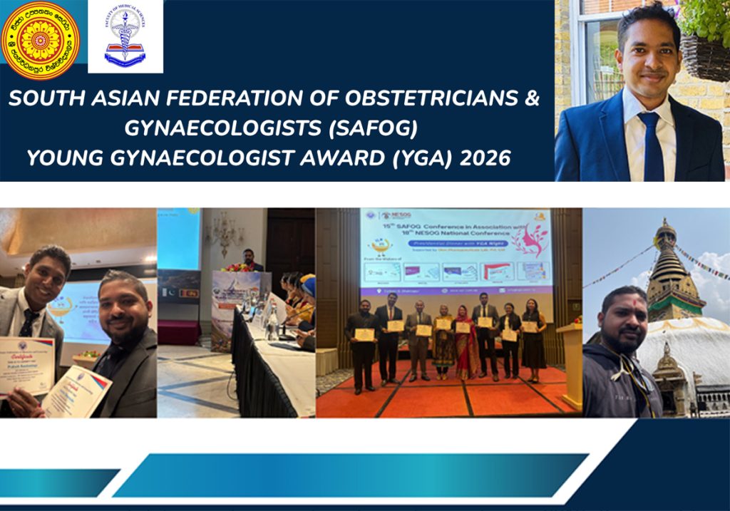 SAFOG Young Gynaecologist Award (YGA) 2026
